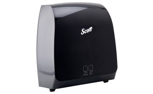 Scott Pro Automatic Hard Roll Towel Dispenser 34348 Black 12 66 X