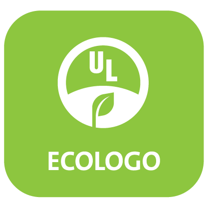 UL ECOLOGO® Certified products and services are verified for reduced environmental and health impact.